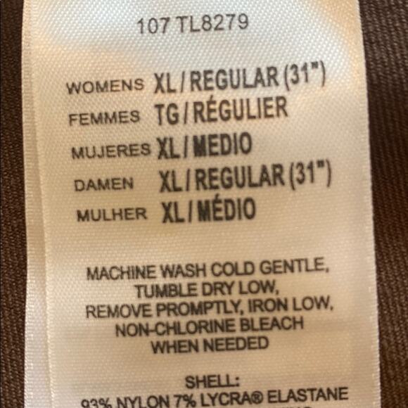 Columbia NWT women’s XL titanium activewear pants - Picture 3 of 9